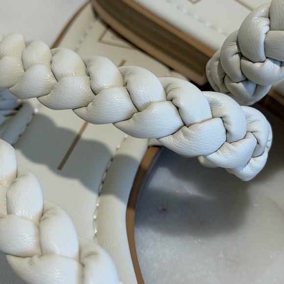 Dolce Vita Ivory Braided Sandals NIB size 9.5 - Picture 7 of 10